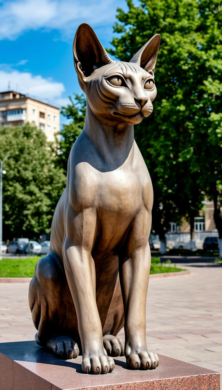 Кот в Махачкале
