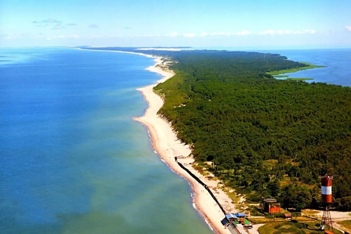 Куршская коса на Балтийском море
