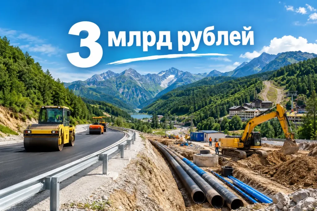 Развитие туристической инфраструктуры: 3 млрд рублей для трёх регионов