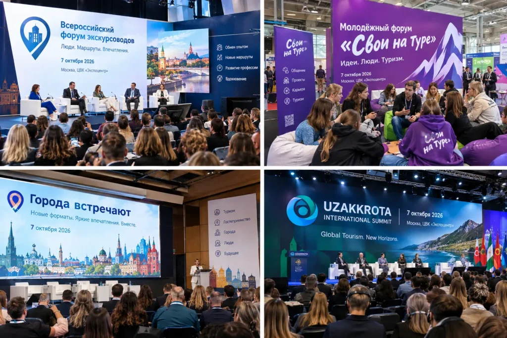 Туристическая повестка 7 октября: форумы в Петербурге, Тюмени, Воронеже и Баку