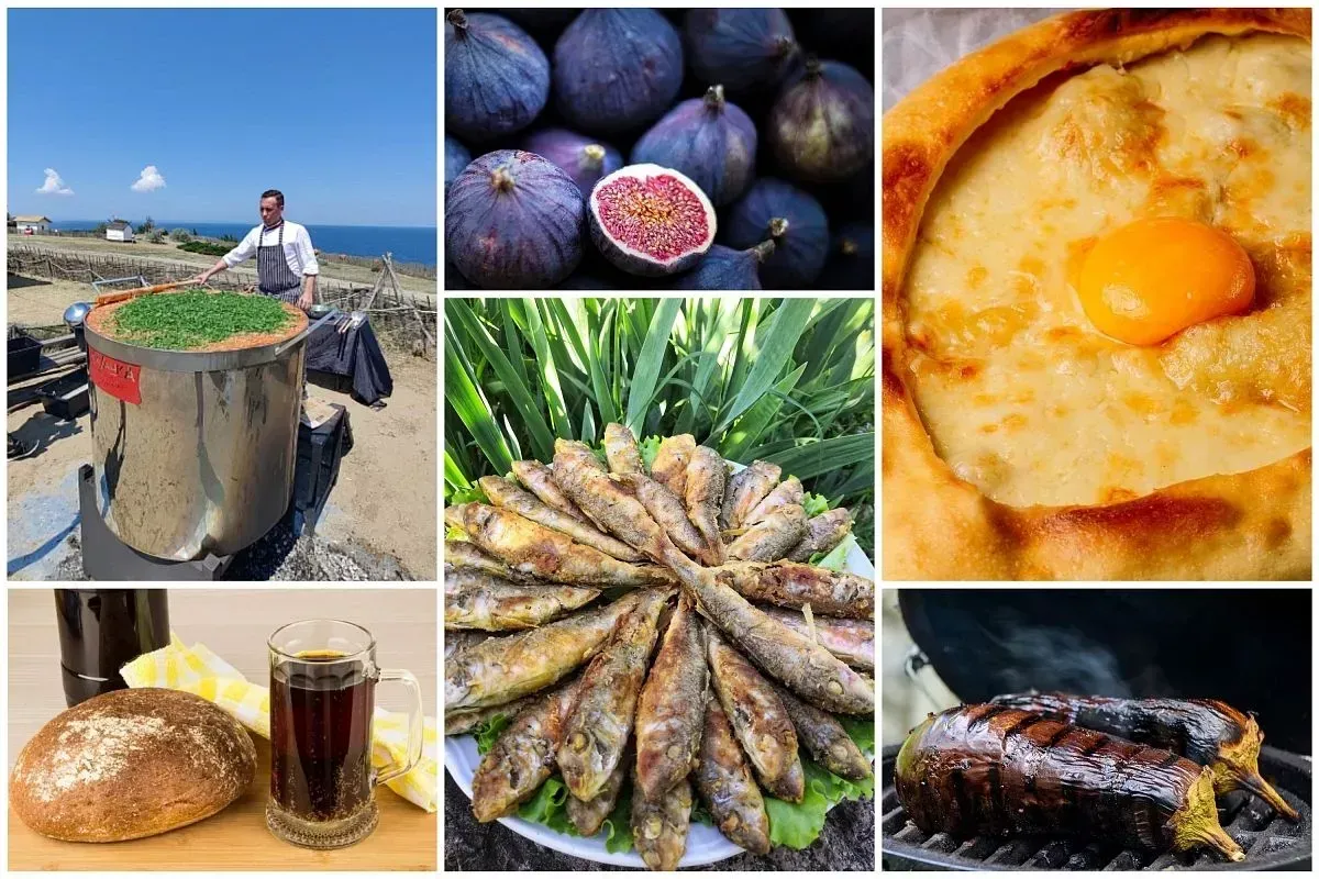 Кубанская кухня: барабулька, рапаны, местное вино